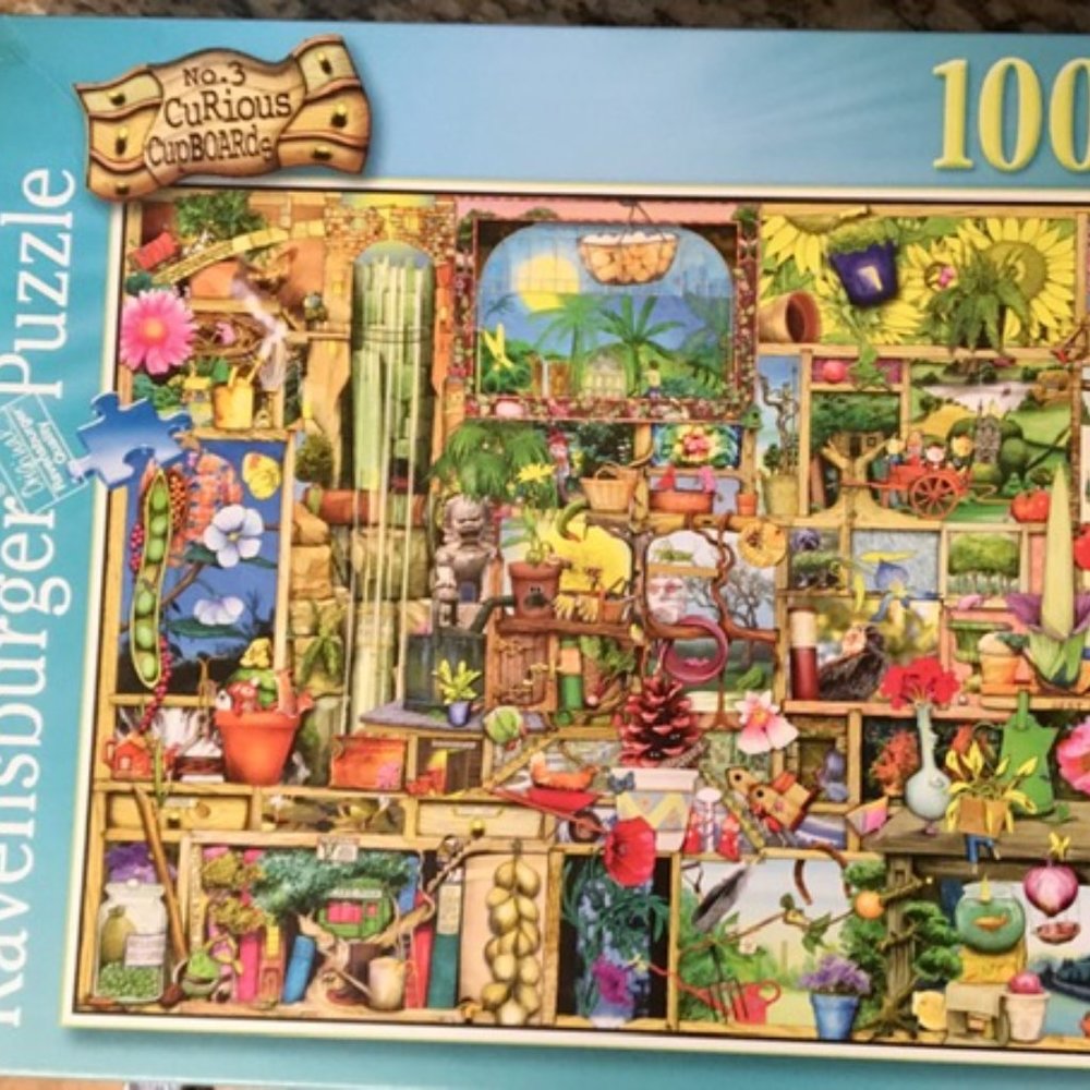 Ravensburger Curios Cupboards #3 1000 Piece Puzzle